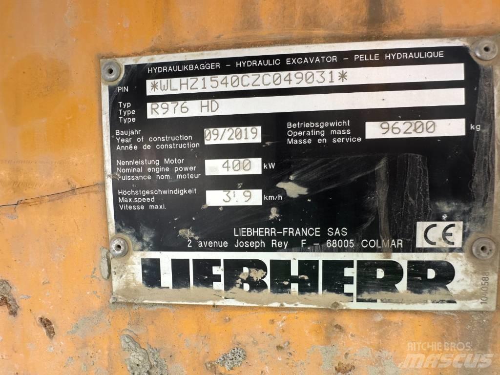 Liebherr R 976 HD Escavatori cingolati