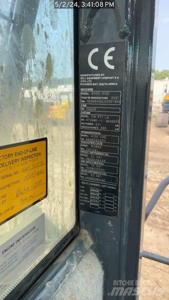 Bell B45E Dumpers articolati