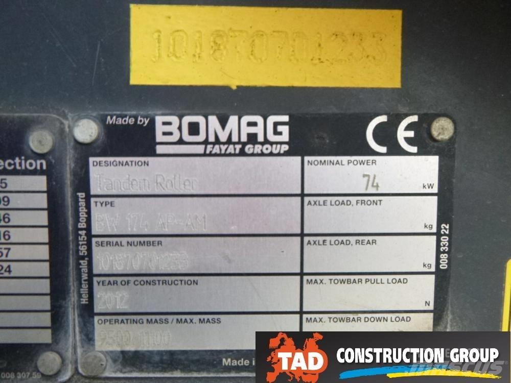 Bomag BW 174 AD AM Rulli a doppio tamburo