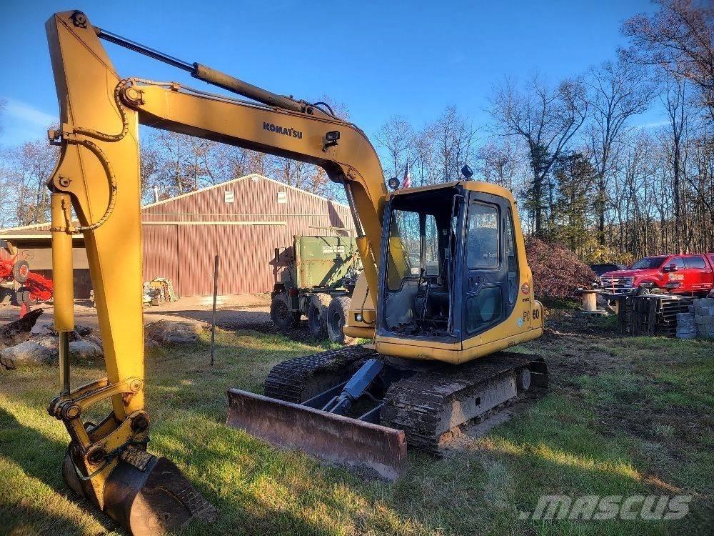 Komatsu PC 60-7E Escavatori cingolati