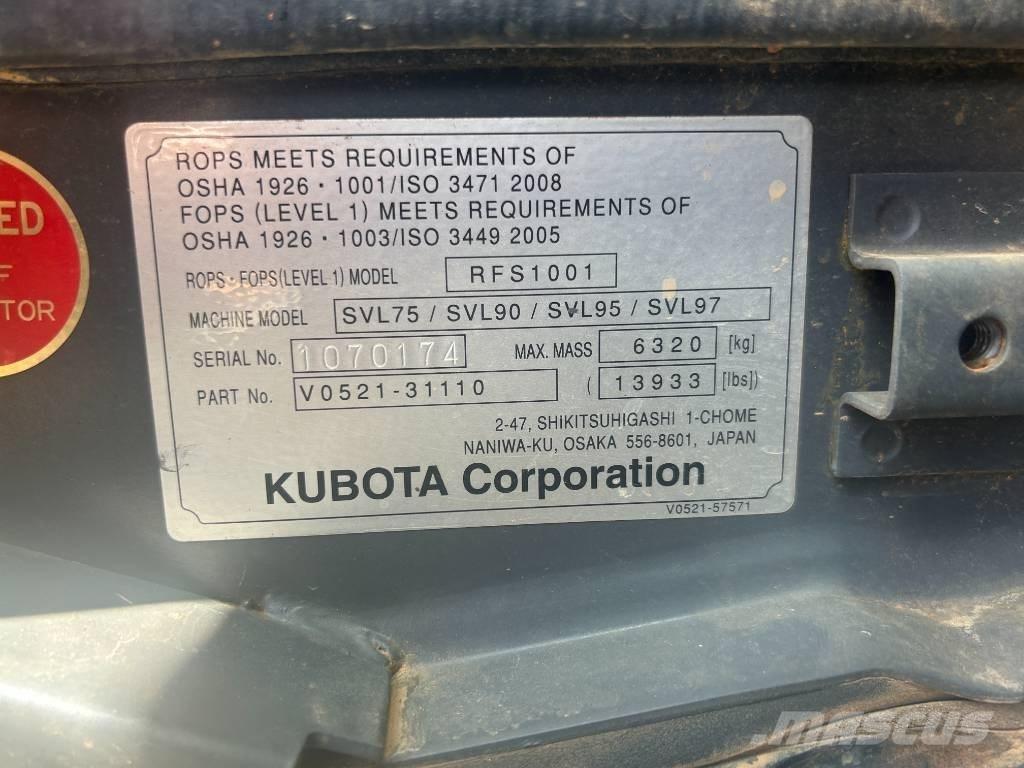 Kubota SVL 75-2 Mini Pale Gommate
