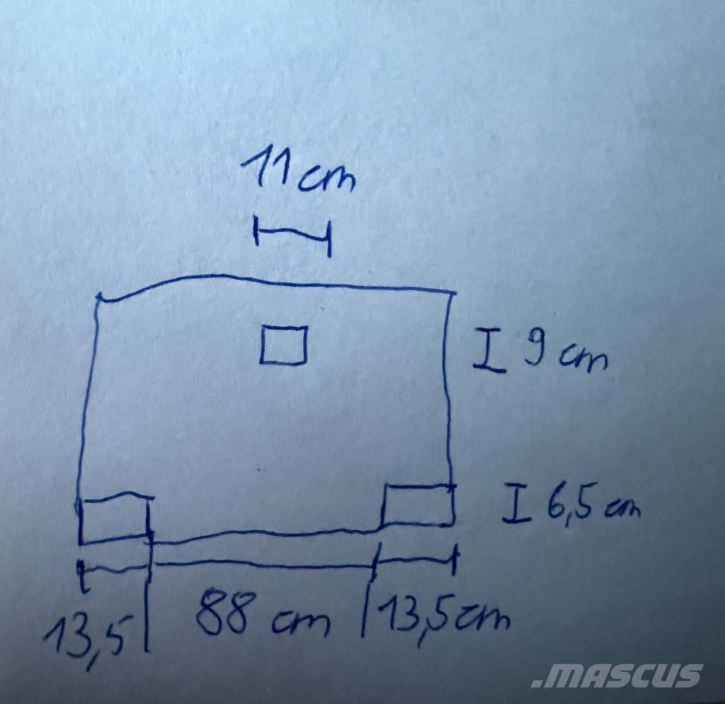  Schnellwechsler 1 Escavatori gommati