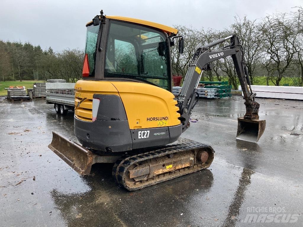 Volvo Ec27 Miniescavatori