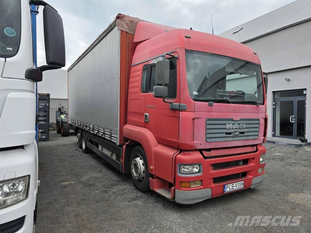 MAN TGA 26.410 Motrici centinate