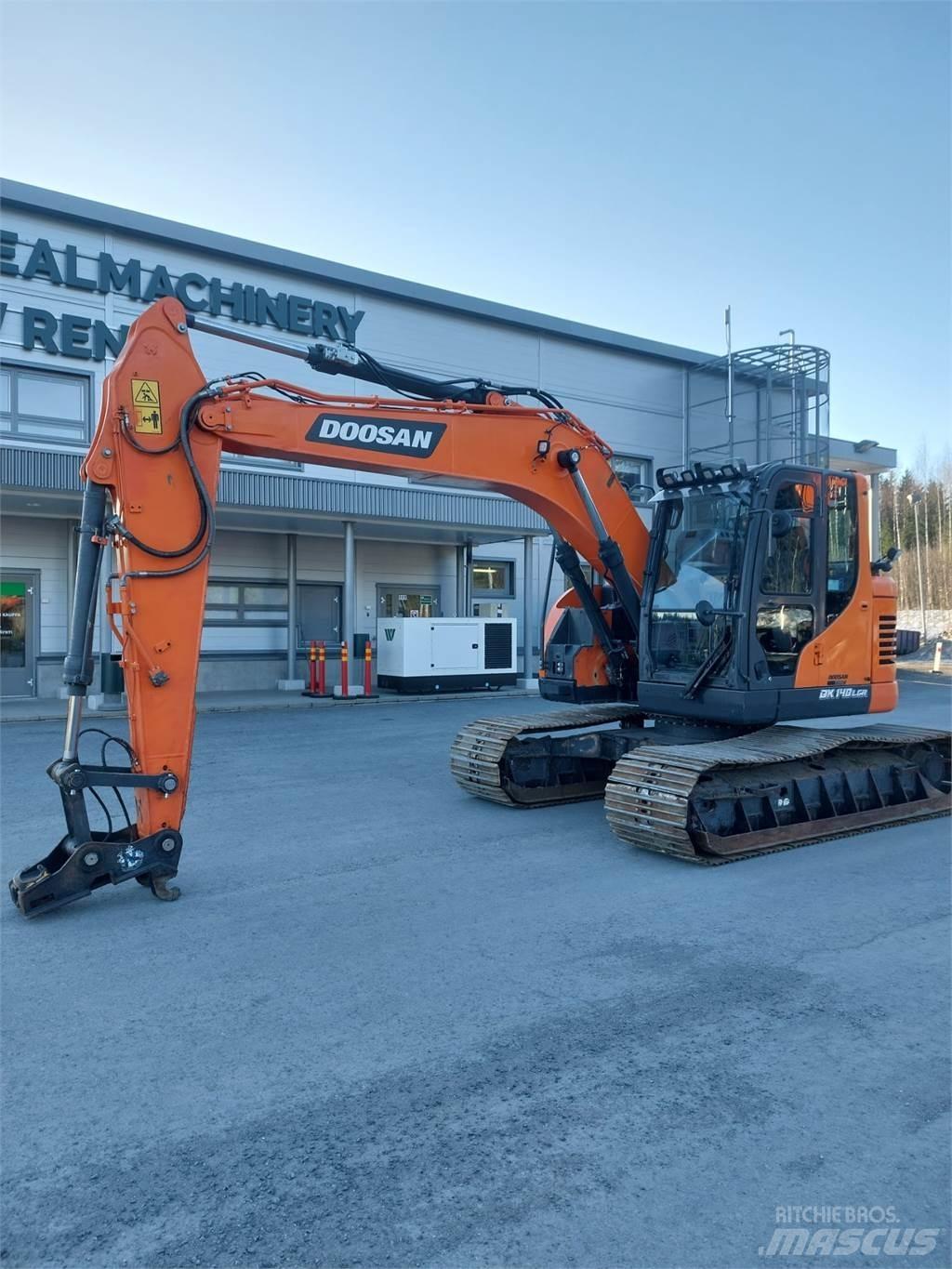 Doosan DX 140LCR 7 Escavatori cingolati