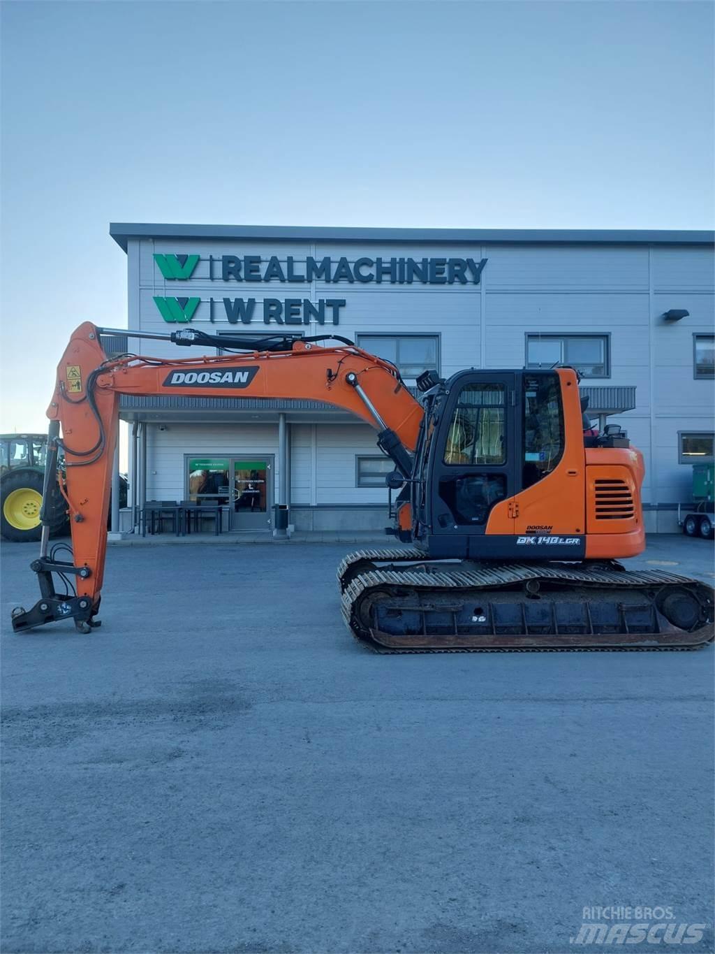 Doosan DX 140LCR 7 Escavatori cingolati