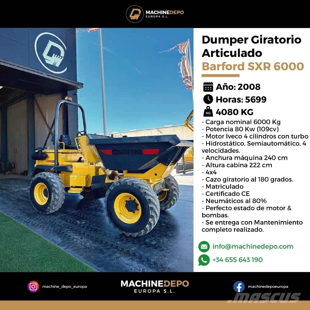 Barford SX R 6000 Mini dumper