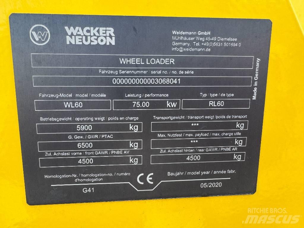 Wacker Neuson WL60 Pale gommate