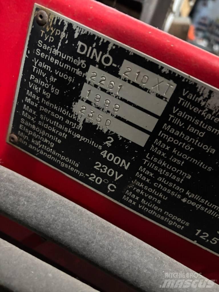Dinolift 210 XTB-2 Piattaforme aeree su rimorchio