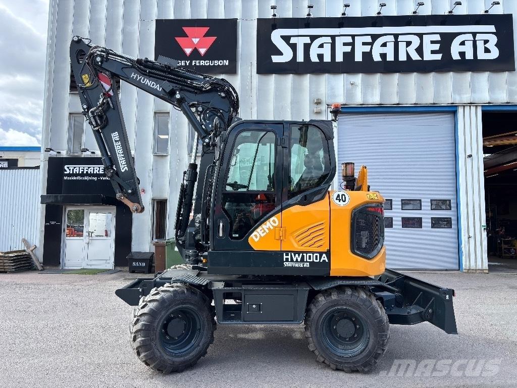 Hyundai HW100A Escavatori gommati