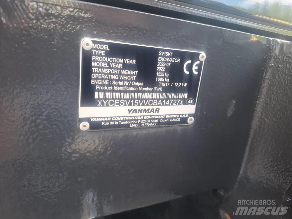 Yanmar SV 15 VT Miniescavatori
