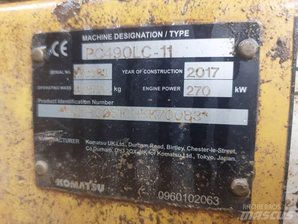 Komatsu PC490LC-11 Escavatori cingolati
