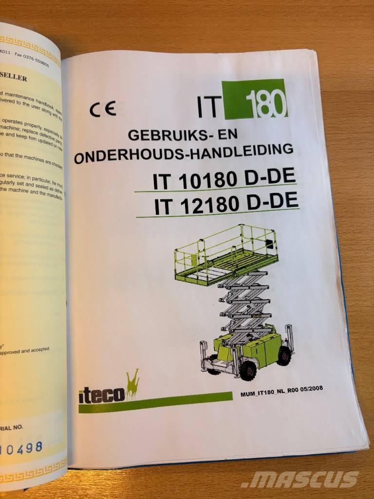 Iteco IT 12180 DE Piattaforme a pantografo