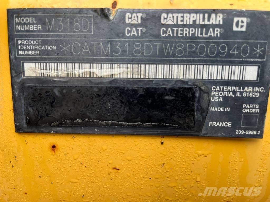 CAT M 318 D Escavatori gommati