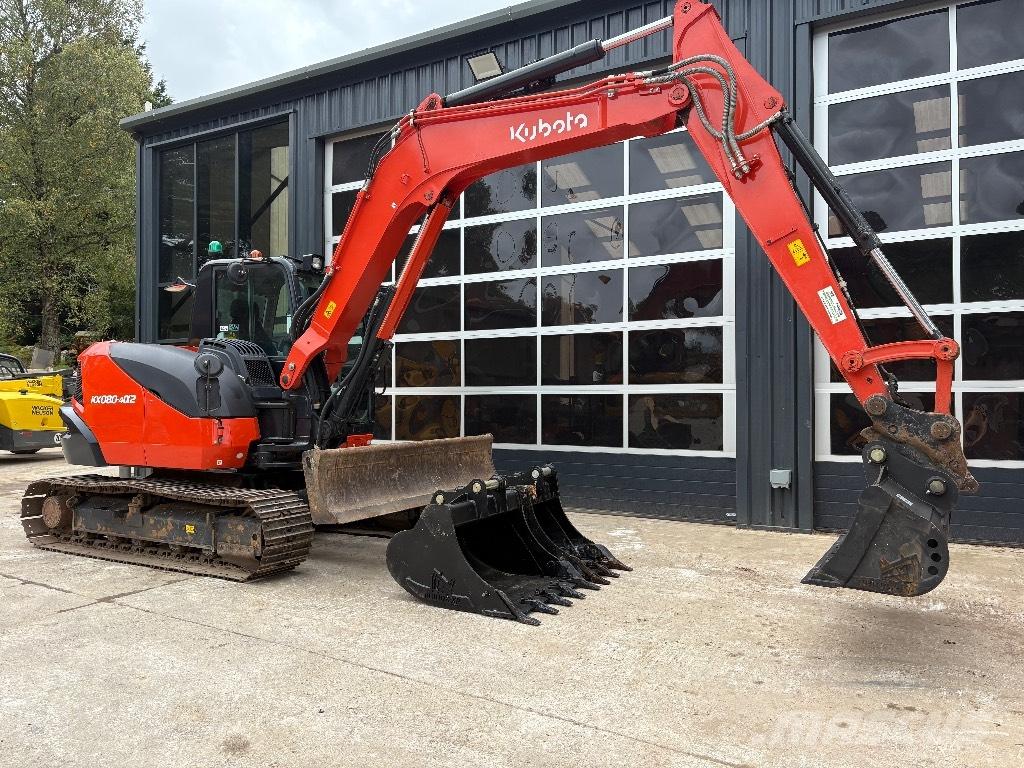 Kubota KX 080 Escavatori medi 7t - 12t