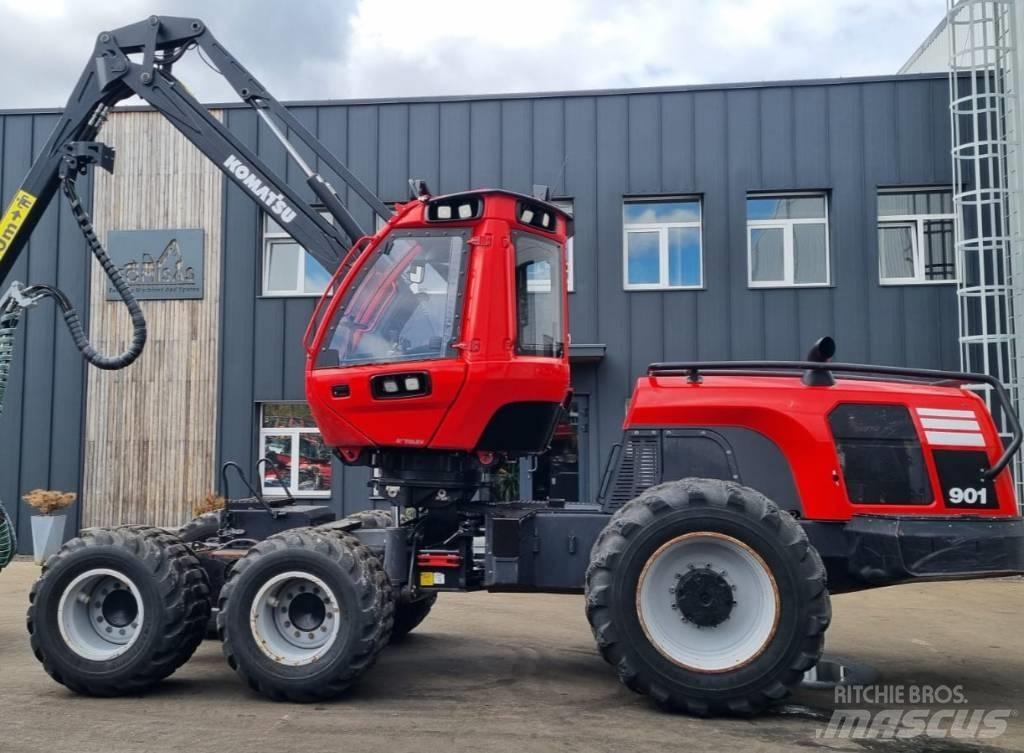 Komatsu 901 Abbattitrici, Disboscatrici