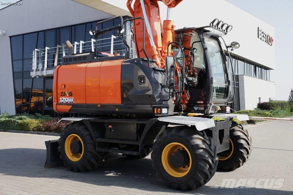 Hitachi ZX 170 W-6 Escavatori gommati