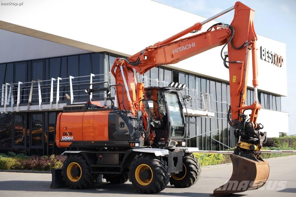 Hitachi ZX 170 W-6 Escavatori gommati