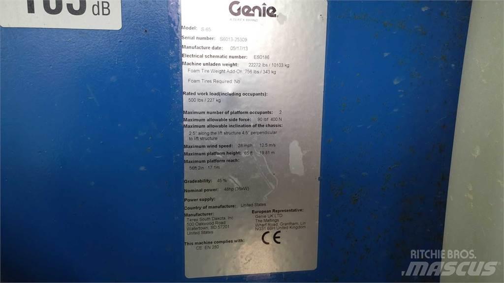 Genie S65 Piattaforme a braccio telescopico