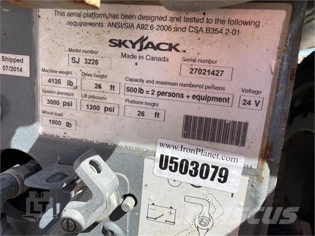 SkyJack SJ III 3226 Piattaforme a pantografo