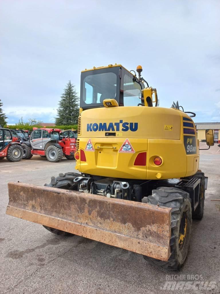 Komatsu PW 98 MR Escavatori gommati