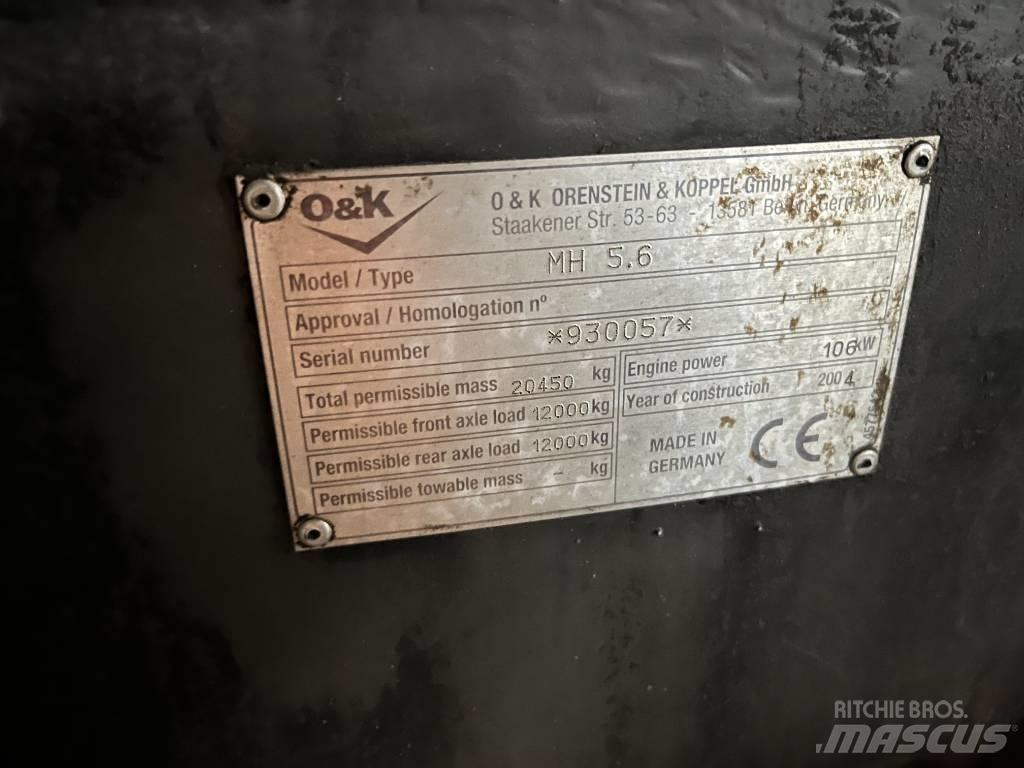 O&K MH 5.6 Escavatori gommati
