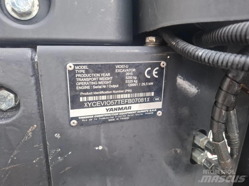 Yanmar Vio 57-U Miniescavatori