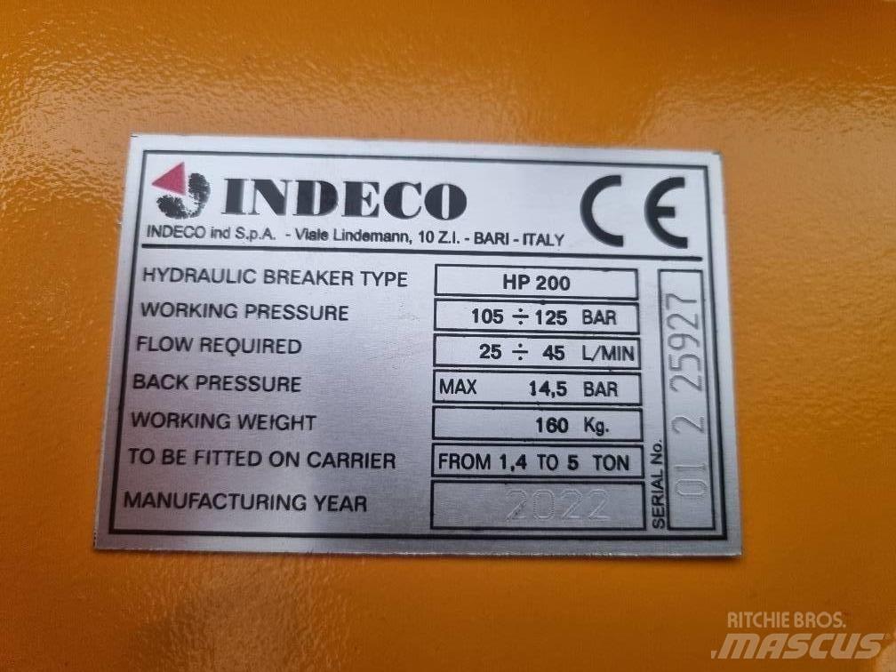 Indeco HP 200 Martelli - frantumatori