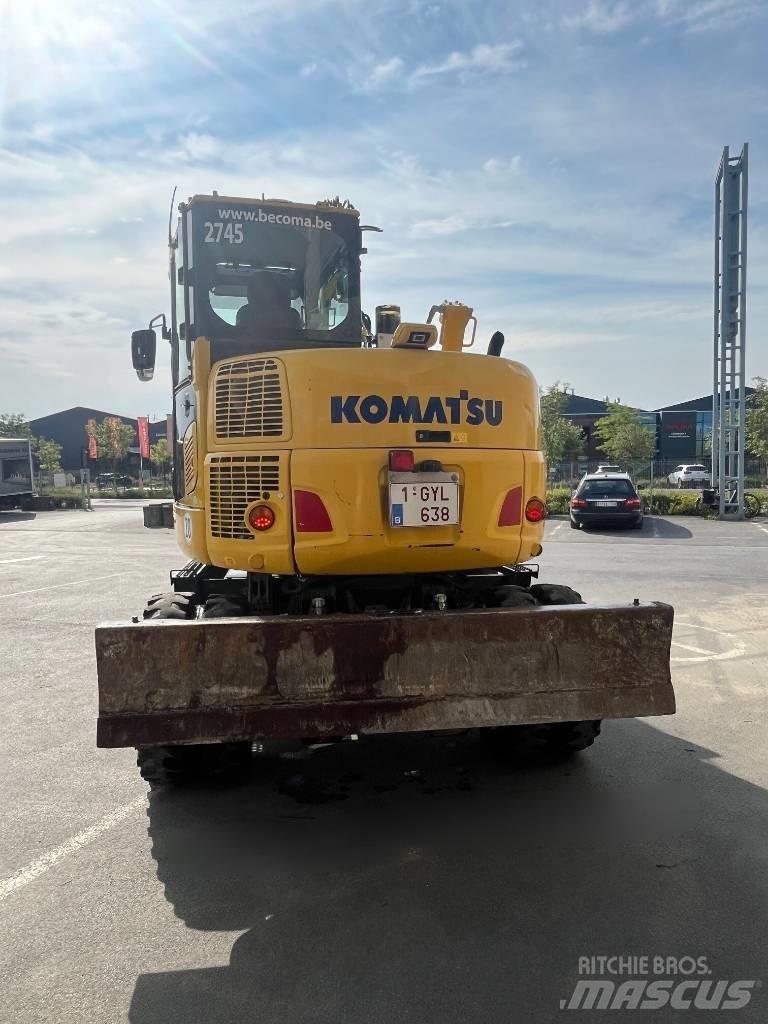 Komatsu PW98MR-10 Escavatori gommati