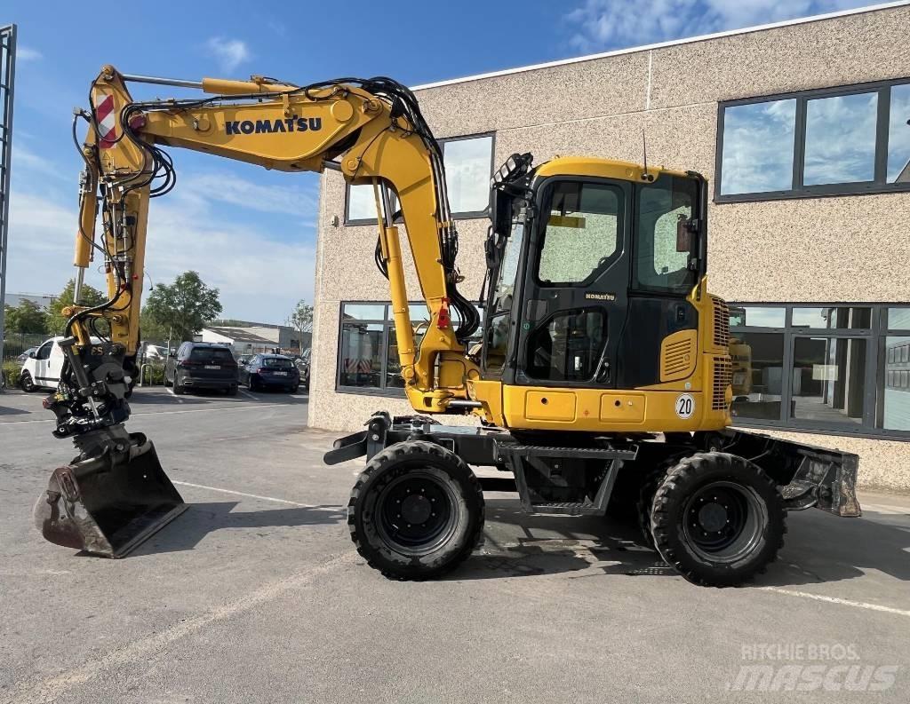 Komatsu PW98MR-10 Escavatori gommati