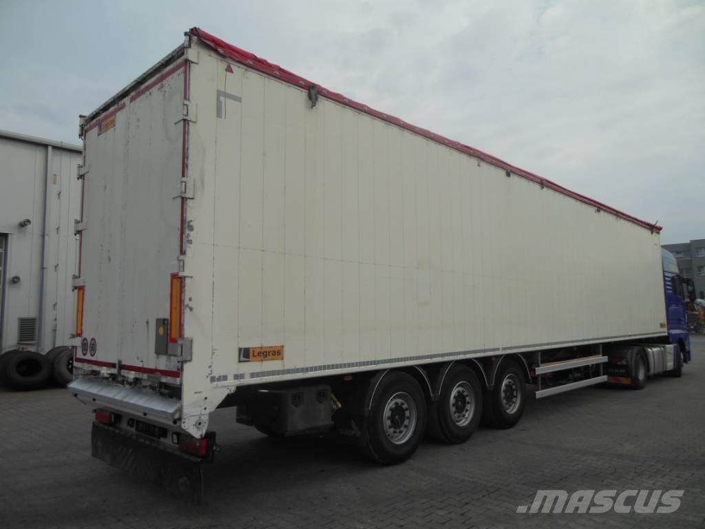 Legras SBS 2220, 95m3 Semirimorchi con piano mobile