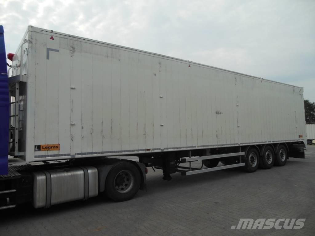 Legras SBS 2220, 95m3 Semirimorchi con piano mobile