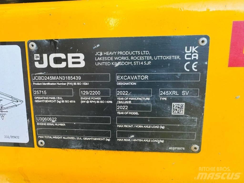 JCB 245 XR Escavatori cingolati