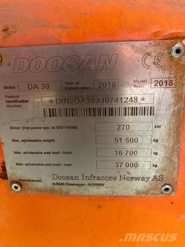 Doosan DA 30 Dumpers articolati