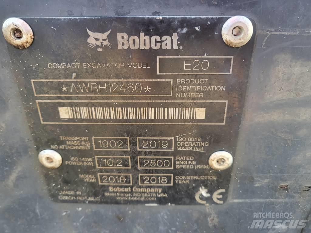Bobcat E20z Miniescavatori