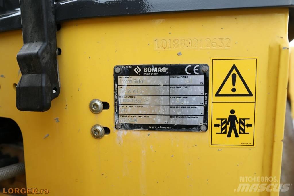 Bomag BW 120 AD-5 Rulli a doppio tamburo