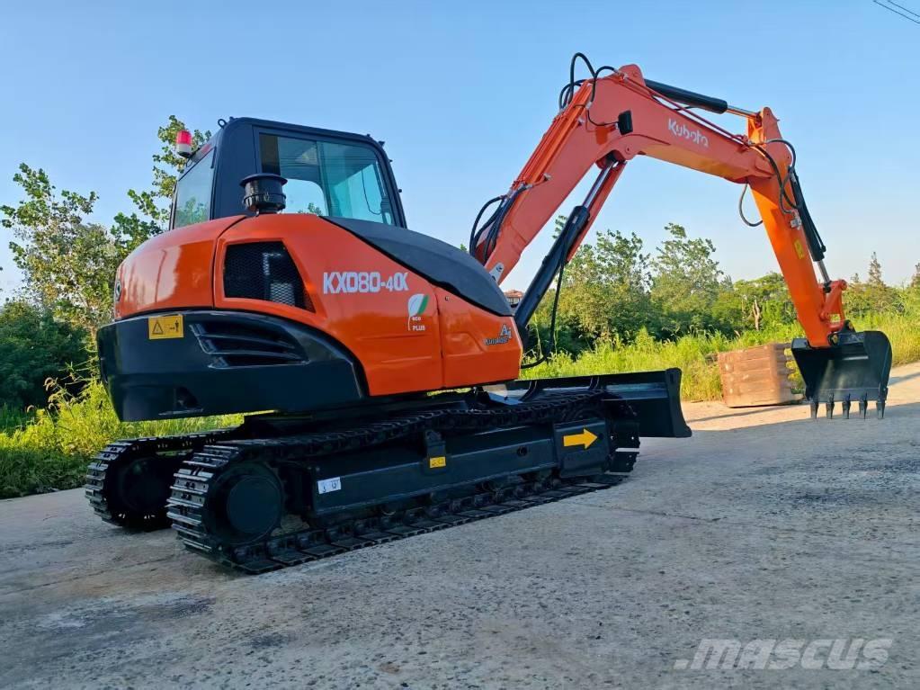 Kubota KX 080-4 Escavatori cingolati
