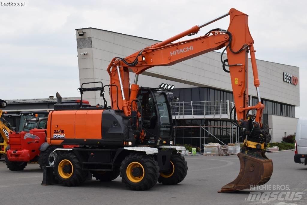 Hitachi ZX170 W-6 Escavatori gommati