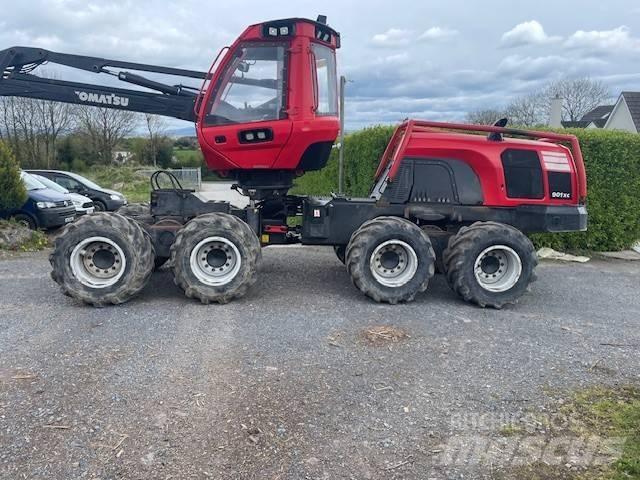 Komatsu 901 XC Abbattitrici, Disboscatrici