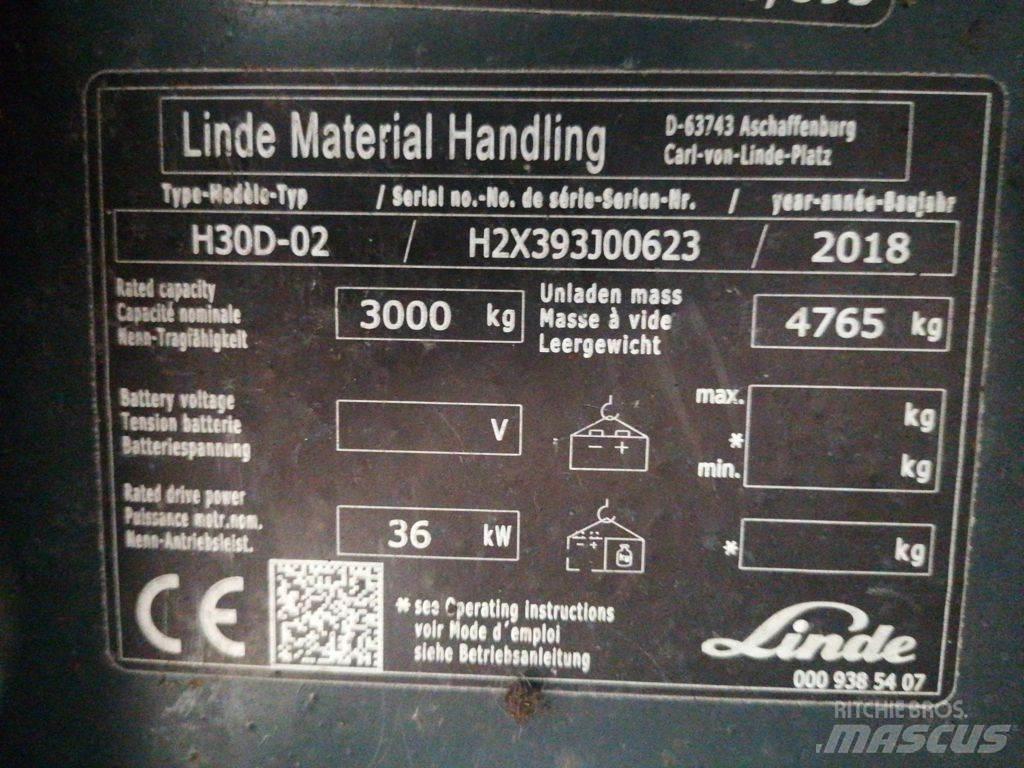 Linde H30D-02 Carrelli elevatori diesel