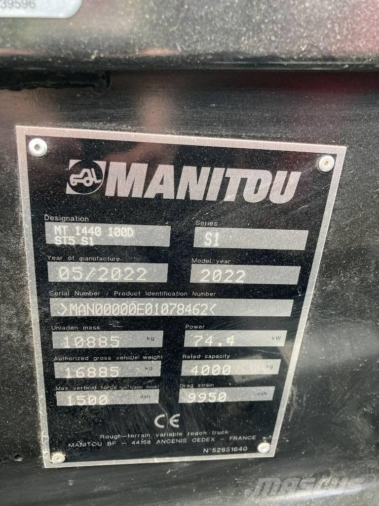 Manitou MT 1440 Sollevatori telescopici