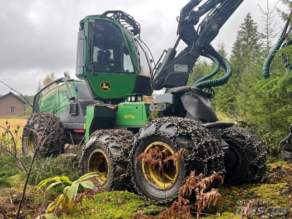 John Deere 1070G Abbattitrici, Disboscatrici