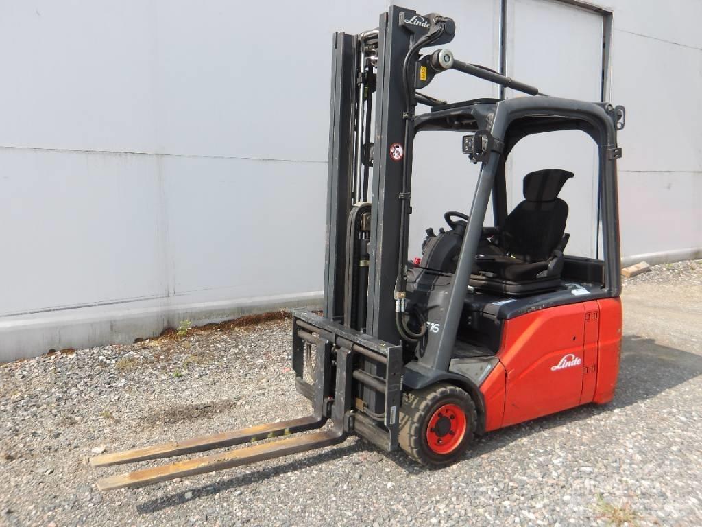 Linde E 16 Carrelli elevatori elettrici