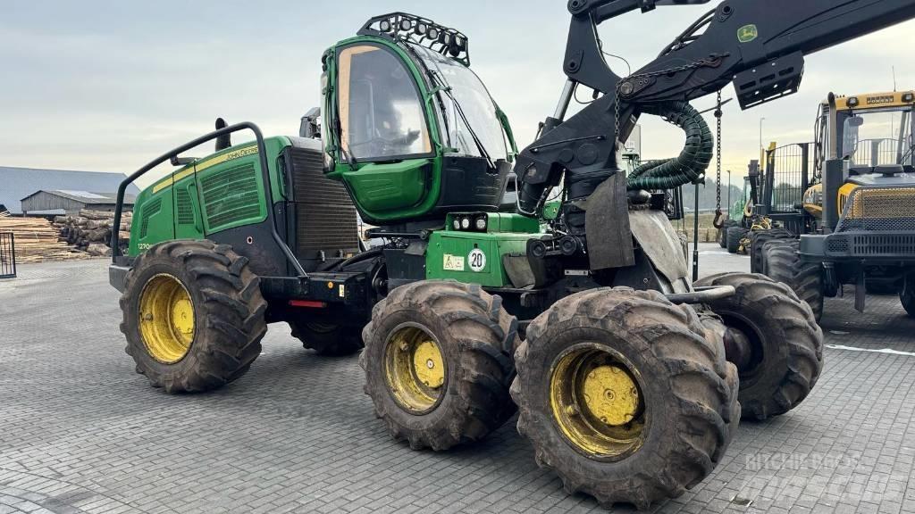 John Deere 1270 E Abbattitrici, Disboscatrici
