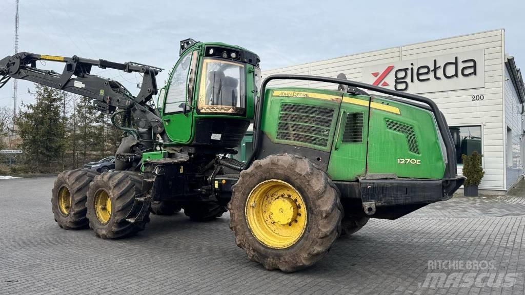 John Deere 1270 E Abbattitrici, Disboscatrici