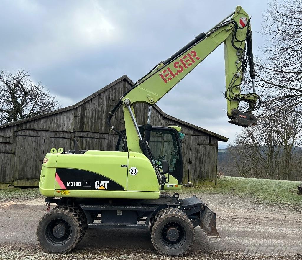 CAT M 316 D Escavatori gommati