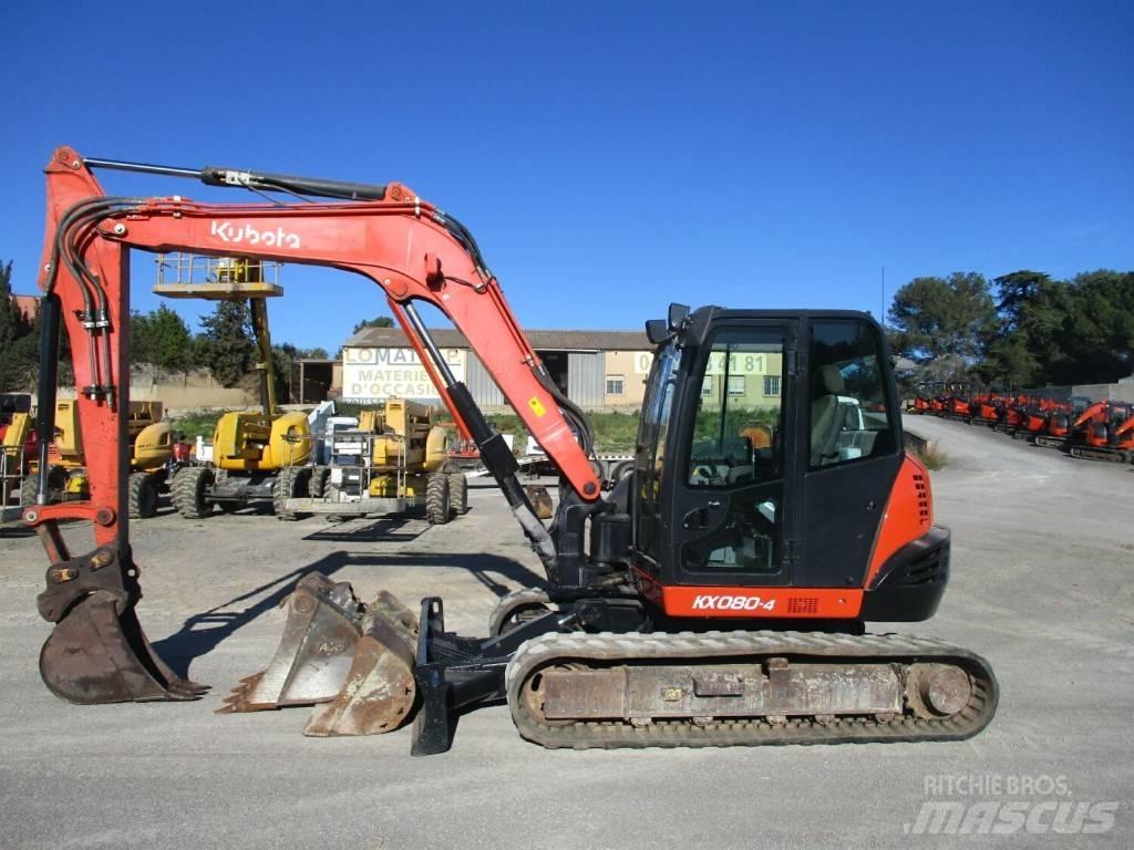 Kubota KX 080-4 Escavatori medi 7t - 12t