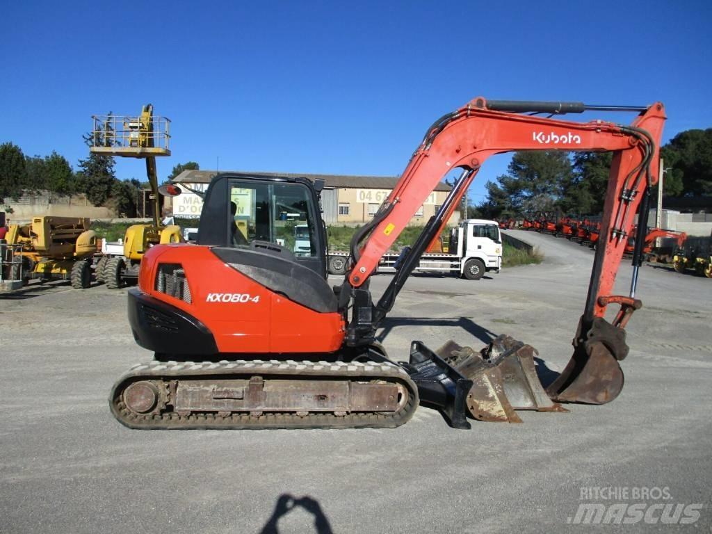Kubota KX 080-4 Escavatori medi 7t - 12t