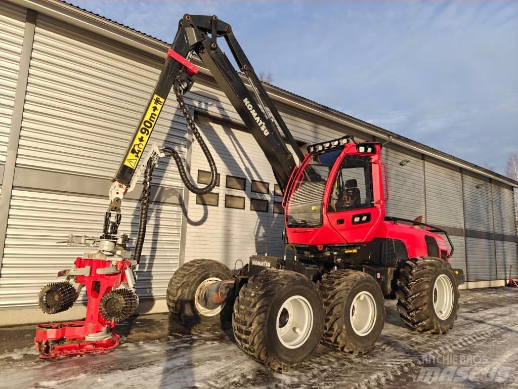 Komatsu 911 Abbattitrici, Disboscatrici