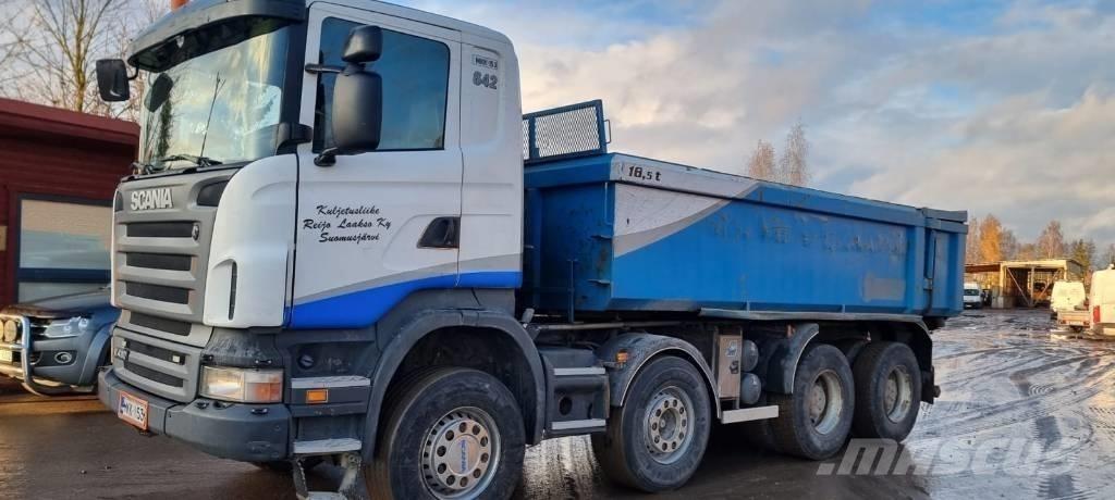 Scania R 480 8x4 Camion con cassone scarrabile